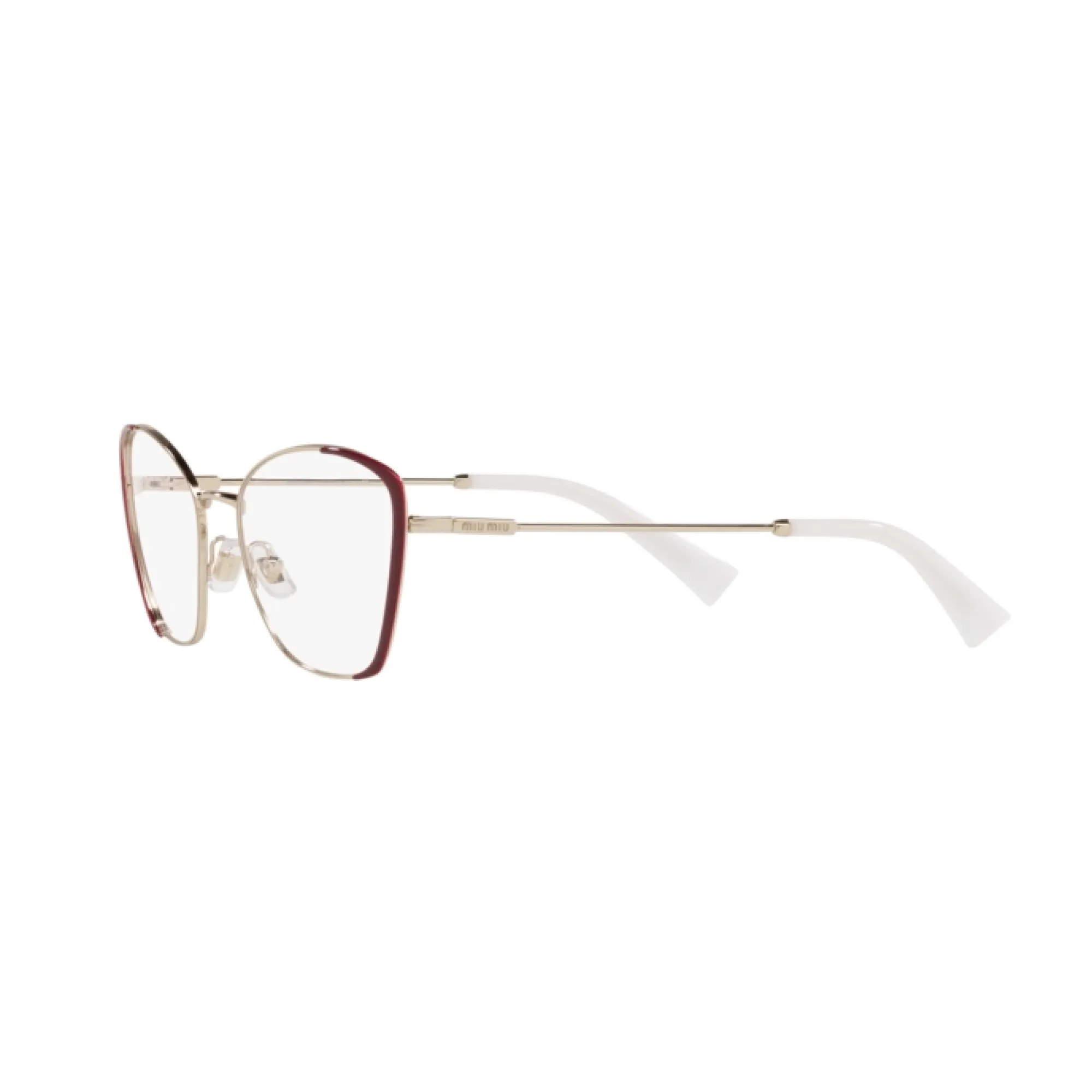   Miu Miu MU 51UV - 09X1O1 Bordeaux | Occhiale Da Vista Donna 