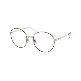   Miu Miu MU 51VV - 09X1O1 Bordeaux | Occhiale Da Vista Donna 