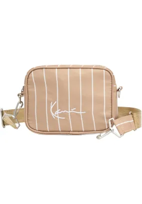 SIGNATURE PINSTRIPE MESSENGER - Borsa a tracolla